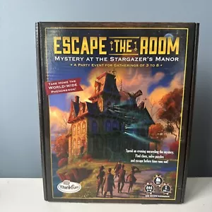 ESCAPE THE ROOM-Mystery of the Stargazer's Manor -ThinkFun 2015 - Challenge Game - Picture 1 of 3