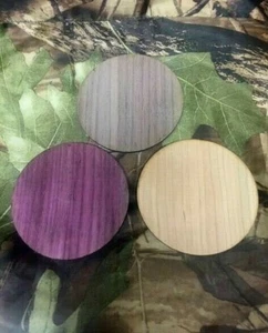 Confezione da 3 - 3"" schede audio in legno per chiamate turche turche forniture chiamate - Foto 1 di 1