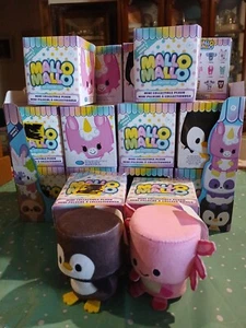 Mallo Mallo Series 1 Mini Plush Box Lot of 16 +6 +2 Open with Display NEW - Picture 1 of 6