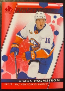 Simon Holmstrom Rookie 2022-23 UD SP Authentic Limited Future Watch RED #192 - Picture 1 of 2