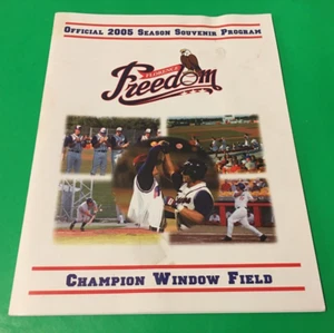 FLORENCE FREEDOM BASEBALL 2005 Game Program Frontier League & Inserts READ - Picture 1 of 9