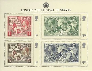 GB GV 2010 London Festival of Stamps Miniature Sheet SG MS3072 Unmounted Mint - Picture 1 of 1