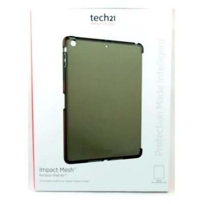 TECH21 CASE FOR IPAD AIR 1 REAR BACK COVER IMPACT MESH COVER SLIM SMOKE T21-3874 - Image 1 of 3