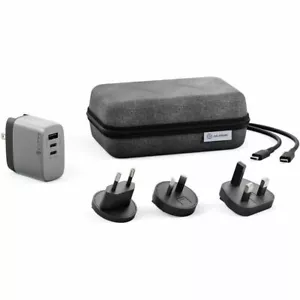 Alogic WCM3X67-SGR 3 Port 67W Rapid Power Charger for AU NZ EU UK Plug w Cable - Picture 1 of 4