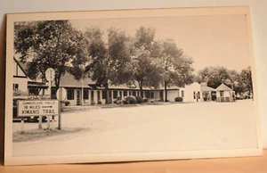 Yeary"s Tourist Court service station & cafe Corbin KY B&W Postcard - Picture 1 of 2