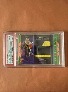 2023 Origins Keyonte George Rookie Card RC Green Jumbo Patch /5 PSA 8 - Picture 1 of 4