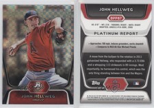 2012 Bowman Platinum Prospects X-Fractor John Hellweg #BPP87