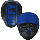 DEFY New Challenger Punching Mitts Kickboxing MMA Boxing Target Curved Pad BLUE