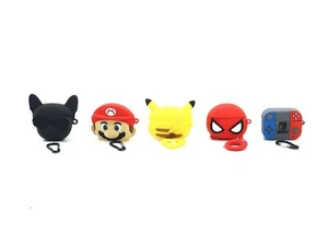 Character Cases For Apple AirPod Pro - Shockproof Cover with Keychain - NEW - Picture 1 of 11