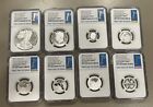 2019-S Limited Edition Silver Proof Set 8pc NGC PF70 UC First Day of Issue