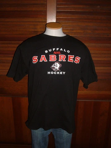 Vintage Buffalo Sabres T-Shirt  Sz XL Goat Head 90's Deadstock RARE Cover