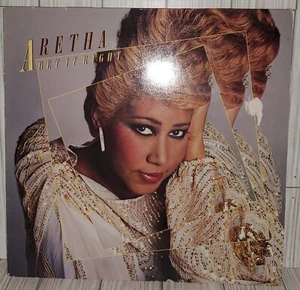 Aretha Franklin Get It Right Vinyl Record 1983 - Imagen 1 de 4