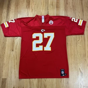 Kansas City Chiefs Larry Johnson #27 Reebok XL Red Football NFL Jersey - Picture 1 of 13