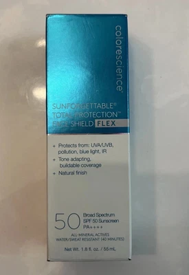 Colorescience Sunforgettable Total Protection Face Shield Flex SPF 50 Medium new - Image 1 of 3