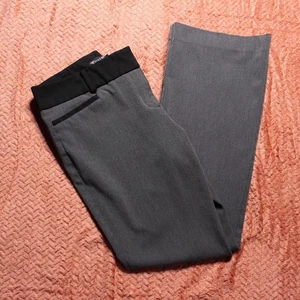 NY & Co 7th Avenue Women’s Gray Dress Pants Size 8 Average Bootcut - Picture 1 of 6