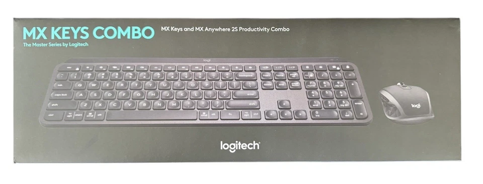 The Master Series by Logitech MX Keys Combo. New In Box! - Image 1 of 3