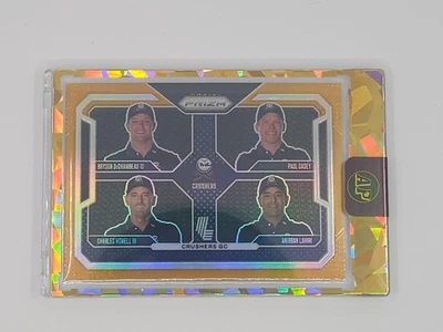 DECHAMBEAU/HOWELL/CASEY/LAHIRI 2025 PRIZM LIVE GOLD PRIZM! #10/10! SSP! - image 1 of 2