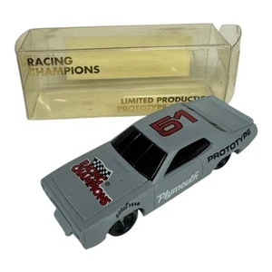 Racing Champions 1972 Plymouth Roadrunner NASCAR Prototipo 1:64 1 de 5.000 PVC - Imagen 1 de 4