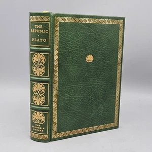 Leatherbound Book - Plato "The Republic" Franklin Library - Picture 1 of 5