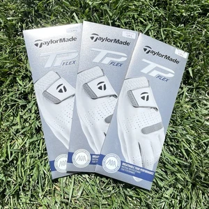 3 NEUE TaylorMade TP Flex Golfhandschuhe AAA Cabretta Leder Herren Large CADET LH - Bild 1 von 9