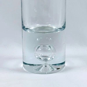 Clear Glass Bud Vase Large Suspended Bubble Modern Minimalist Decor Scandinavian - Picture 1 of 5