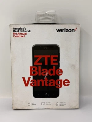 Verizon Wireless Blade Vantage Smartphone Prepay ~ Gray ~ New & Sealed