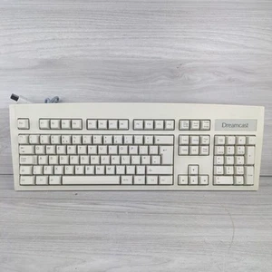Sega Dreamcast Official HKT-7630 Keyboard PAL getestet Original Zubehör - Bild 1 von 6