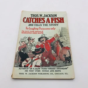Thos. W. Jackson fängt einen Fisch und erzählt die Geschichte Taschenbuch 1942 - Bild 1 von 7