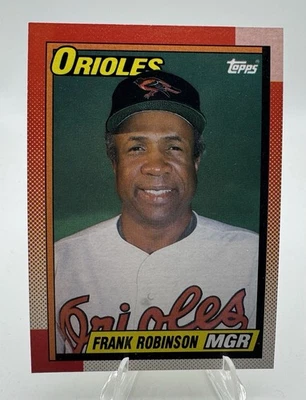 1990 Topps #381 Frank Robinson Baltimore Orioles HOF - Image 1 of 2