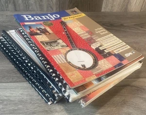 Lot of 12 Bluegrass Banjo Instructional Books With 9 CDs : Scruggs, Jay Buckey - Bild 1 von 9
