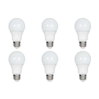 SATCO 11.5W - A19 LED - 2700K - Medium base -120V - 6PK - Image 1 of 4