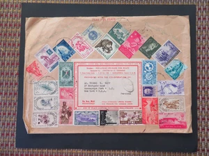 Amazing Oversized Cover From Egypt to USA Crusade for Peace 267mm x 188mm - Picture 1 of 2