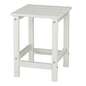 Outdoor Side Table – 15" HDPE Adirondack Side Table,Sturdy Small Outdoor Side - Picture 1 of 11