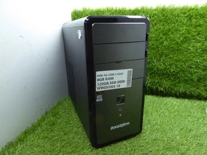 ZOOSTORM AMD A4 PC MT 4GB 120GB SSD FAST MT PC TOWER WINDOWS 10 DESKTOP COMPUTER - Picture 1 of 3