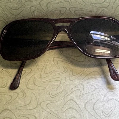 VTG Executive Sunglasses Blue Tint Lens ~ USA-Nerd Geek Glasses Readers-Bi-focal - Image 1 of 3