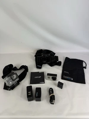 GoPro Hero 3 Plus Silver Edition Pre-owned WITH ACCESSORIES - Image 1 of 4