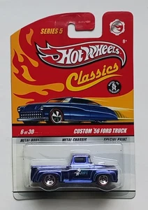 2009 Hot Wheels Classics Series 5 Custom 56 Ford Truck # 6 of 30 (Rare) Read Des - Picture 1 of 3