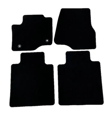 NUEVO OEM 23-24 Ford Super Duty cabina doble NEGRO contorno alfombras alfombrillas - 4 piezas Foto 1 de 4