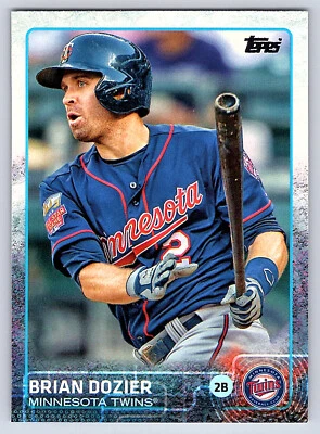 2015 Topps Series 1 Base # 259 Brian Dozier - Minnesota Twins - Image 1 of 2