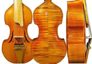 Nice gamba SONG Brand master 7 string 13 3/4" viola da gamba flame maple - Picture 1 of 12