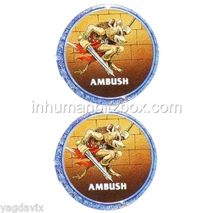 AHC28 PION AMBUSH COUNTER x2 ADVANCED HEROQUEST WARHAMMER BITZ - Bild 1 von 1