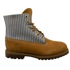 Timberland 6 Inch Traid Remade Wheat Nubuck Leather Lace Up Womens Boots 3711RG
