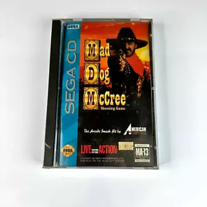 Mad Dog McCree Shooting Game | Sega CD NTSC | 1993 | Sealed | See Photos - Picture 1 of 11