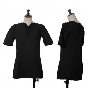 JUNYA WATANABE MAN PINK COMME des GARCONS Gather Neck Blouse Size S(K-121420) - Picture 1 of 12