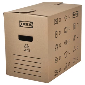 LARGE USED Double Wall Cardboard Moving Boxes – Sturdy Removal Packing Box CHEAP - Picture 1 of 4