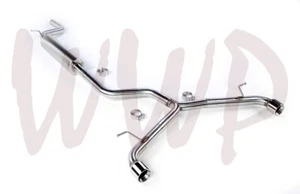 Stainless Steel Dual CatBack Exhaust System For 15-17 Volkswagen GTI 2.0T MK7 - Picture 1 of 3