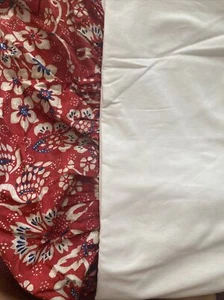 Ralph lauren Villa Martine King Size Bettrock Rot/Blau/Weiß Selten!!! - Bild 1 von 4