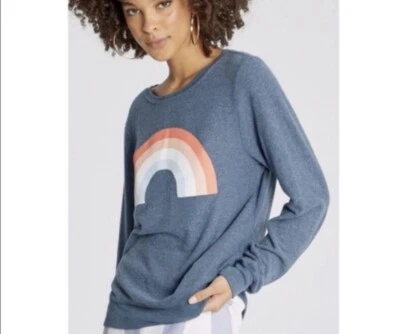 Sudadera Wildfox XS Freedom Rainbow Sommers para mujer NUEVA.   209 Foto 1 de 4