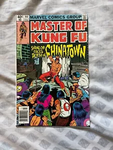 Master of Kung Fu #90 - Shang-Chi Faces Death in Chinatown - Comic - Picture 1 of 11