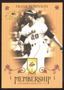 2003 Donruss Classics Membership Frank Robinson #M13 /2500